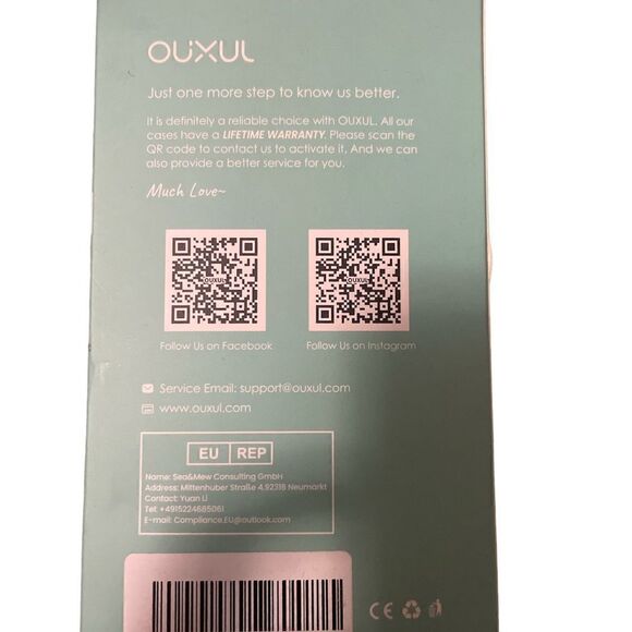 OuXul iPhone 14 Pro Silicone Cover Shockproof Rubber Case, 6.1 inch black - Picture 4 of 4